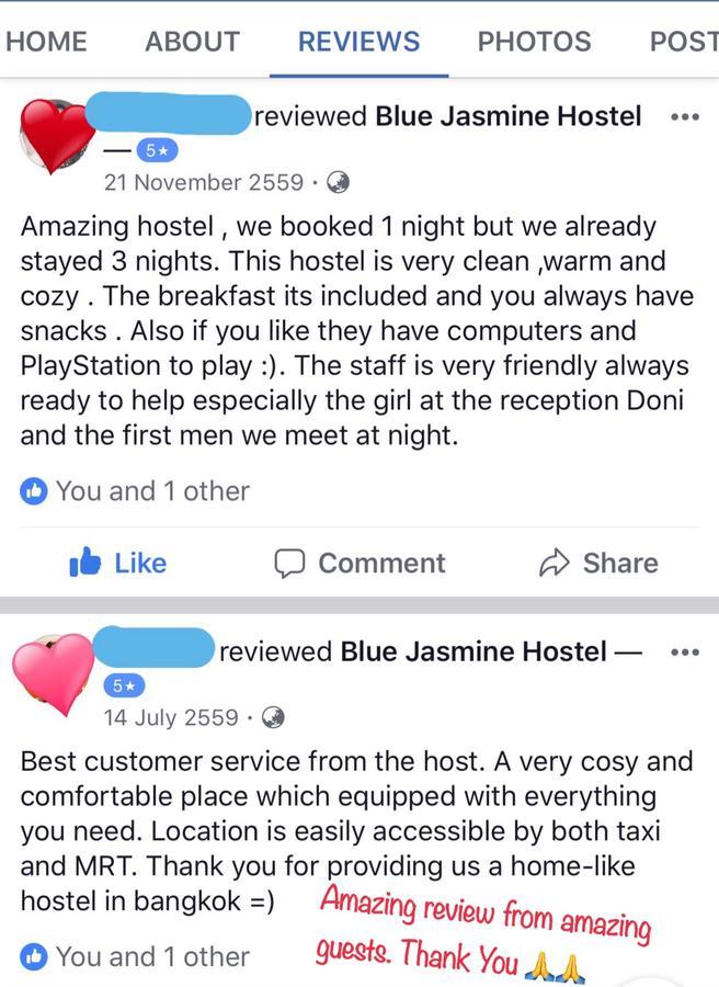 Blue Jasmine Hostel Bangkok Buitenkant foto